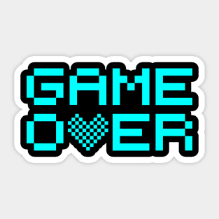 Game over Sticker